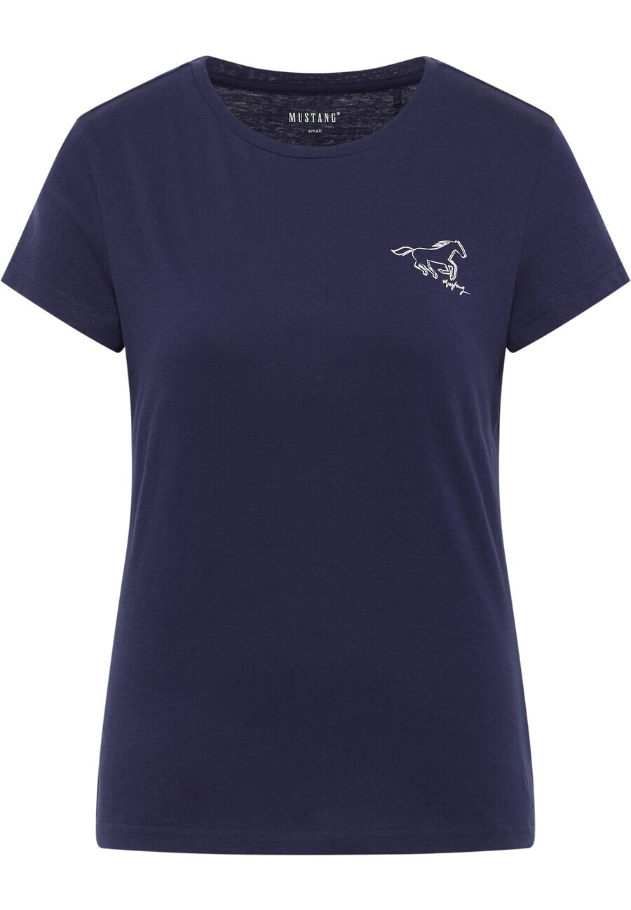 

Футболка MUSTANG Shirt, темно-синий