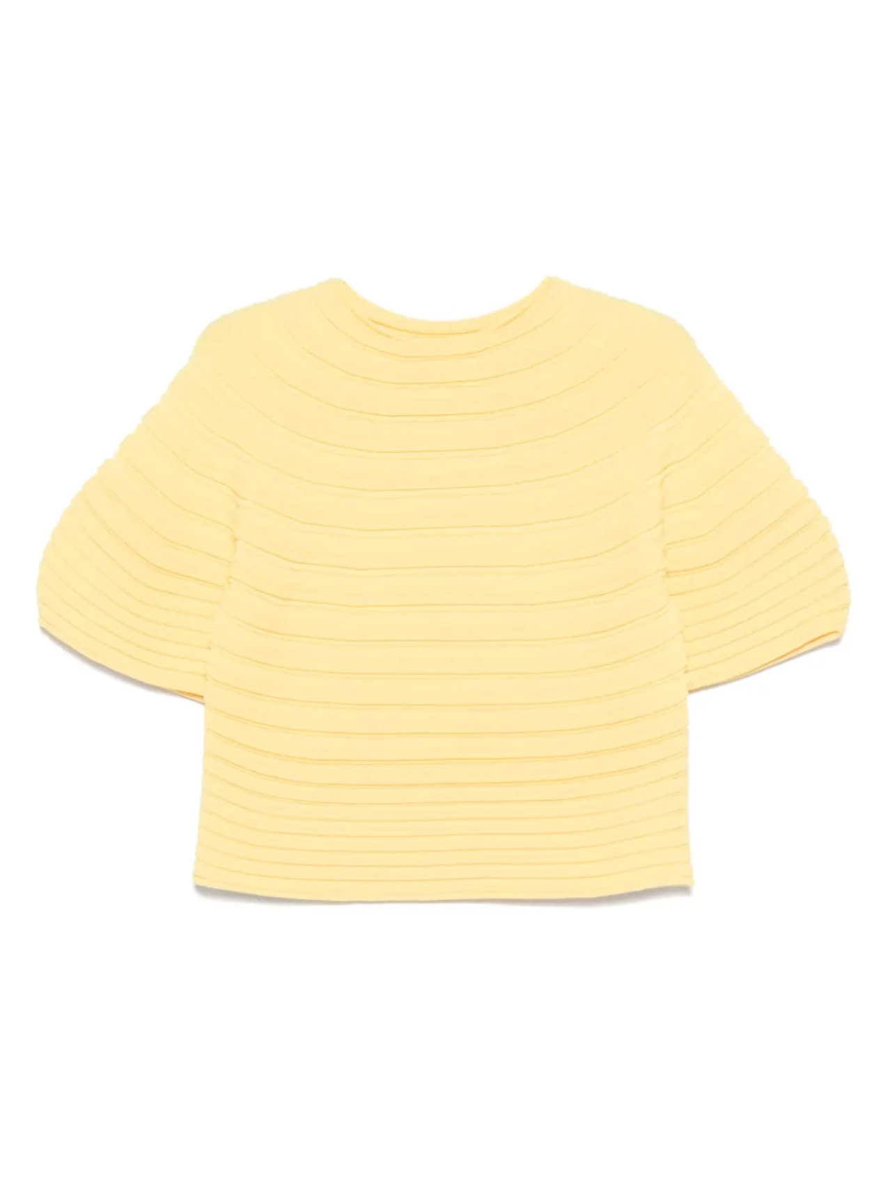 

Pleats Please Issey Miyake Топ с грибами, желтый