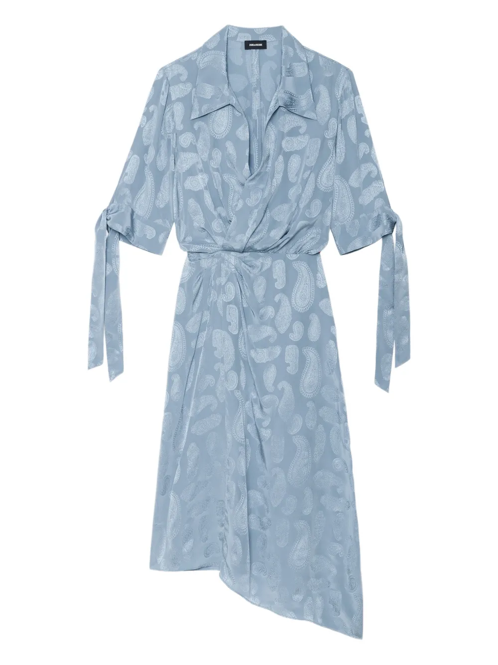 

Платье макси с узором пейсли Zadig&Voltaire, синий