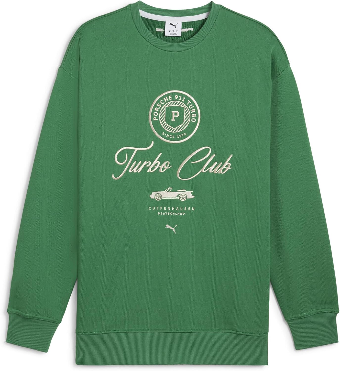 

Мужская толстовка PUMA Motorsport MOTOR Crew PL Lifestyle 630268, зеленый