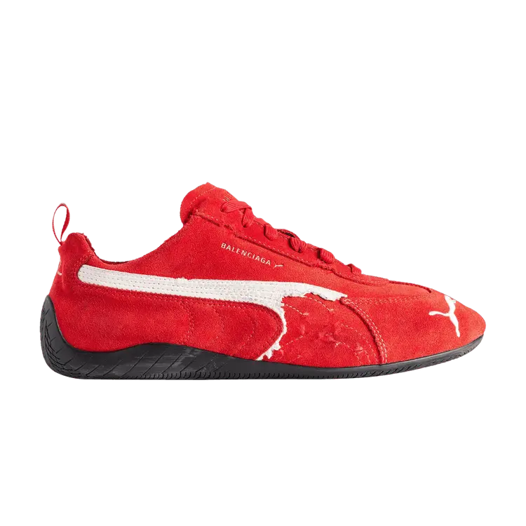 

Кроссовки Balenciaga Balenciaga x Speedcat Suede 'Red White', красный