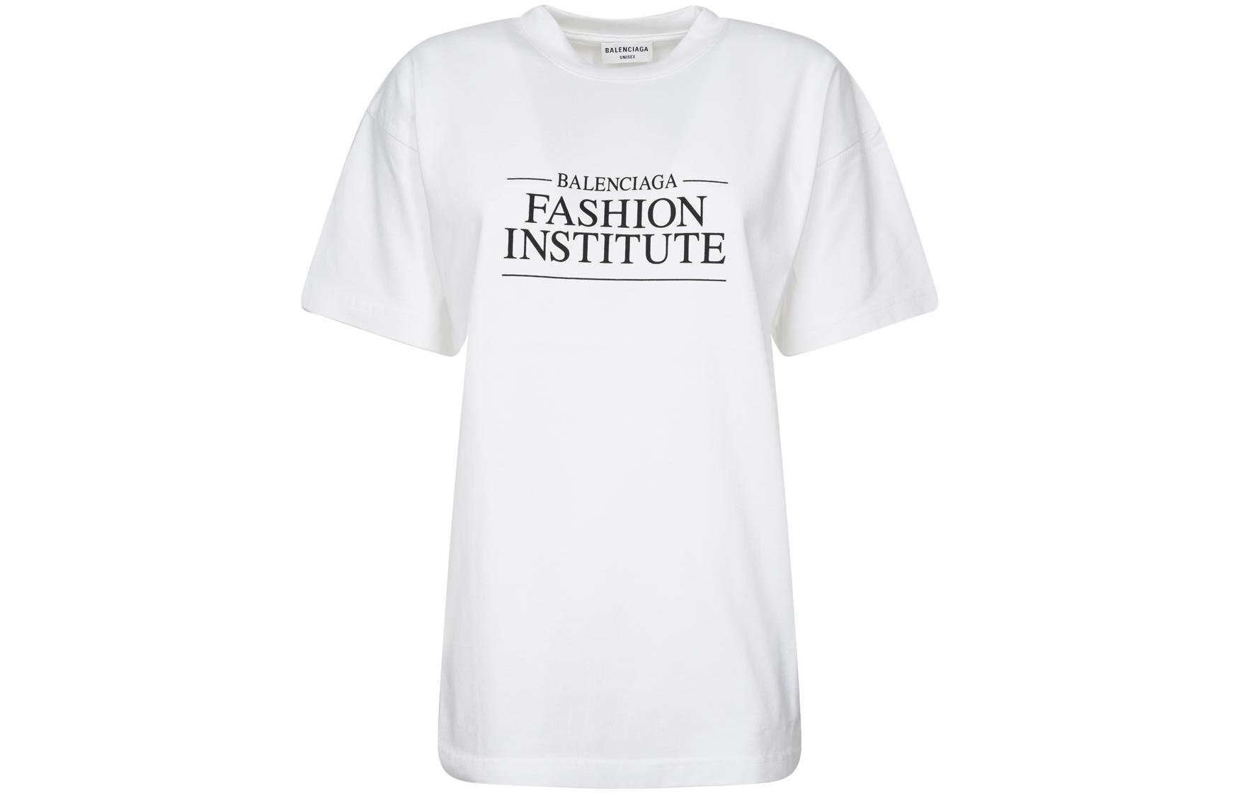 

Футболка женская Balenciaga Fashion Institute, белый