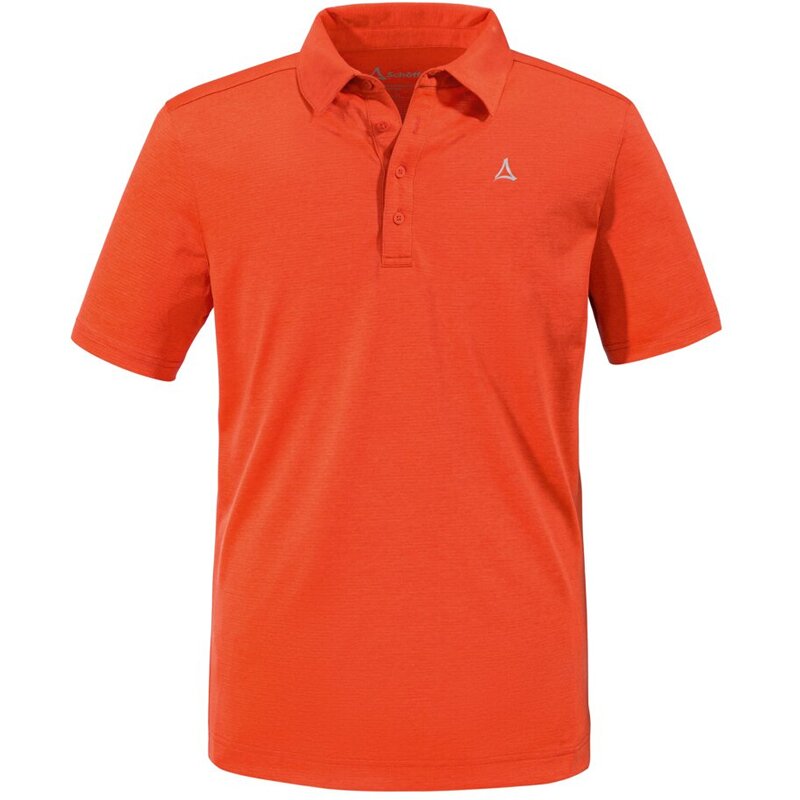

Polo circ polo shirt tauron m Schöffel, цвет poinciana