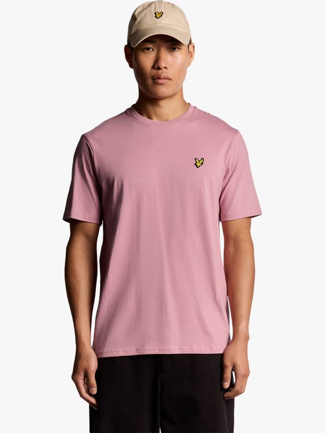 

Хлопковая футболка с коротким рукавом Regular Fit Lyle & Scott, Garden Rose