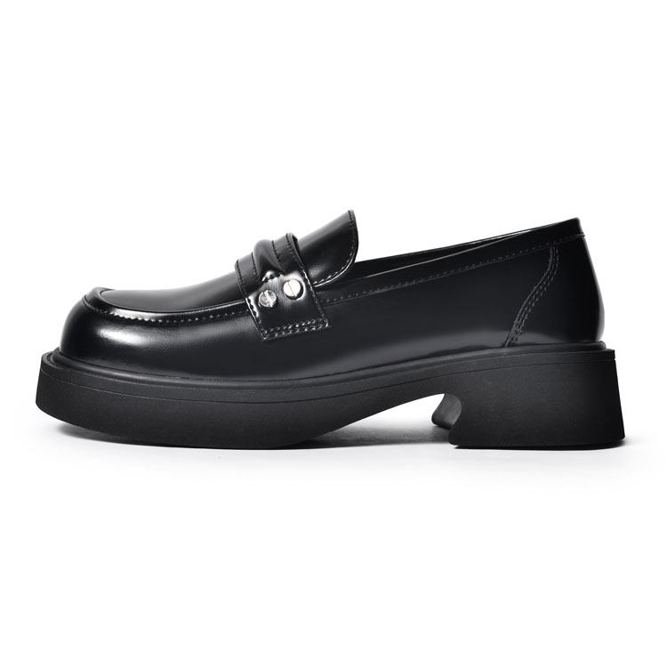 Лоферы женские Ecru/Black Reemoor — фото 2