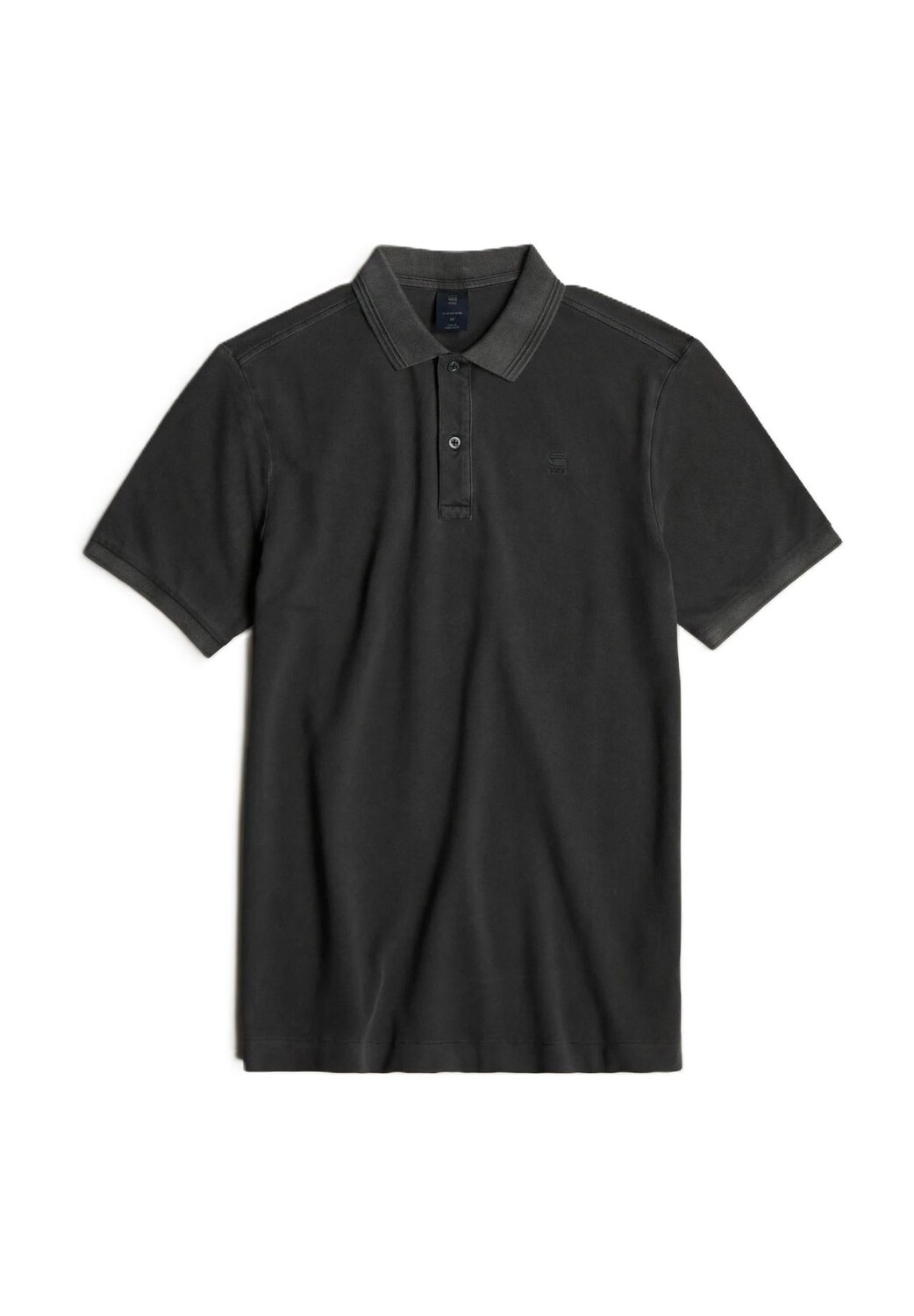 

Рубашка-поло, вышивка, мужская G-STAR RAW, цвет B564 Dk Black Gd