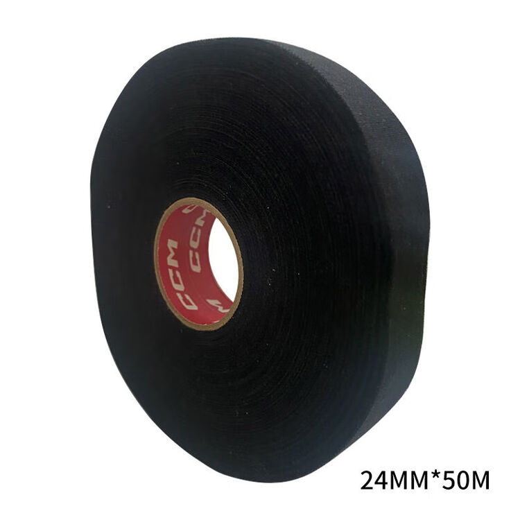 

CCM Рукоятка для хоккейной клюшки Ice Ball, износостойкая эластичная резиновая лента для тренировок и соревнований, прозрачная обмотка, черная, 24 мм*50 м, Черный, CCM Рукоятка для хоккейной клюшки Ice Ball, износостойкая эластичная резиновая лента для тр