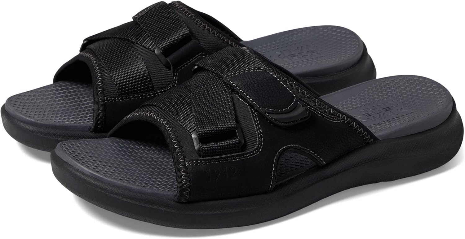 

Мужские спортивные сандалии Nunn Bush Rio Vista Slide, черный