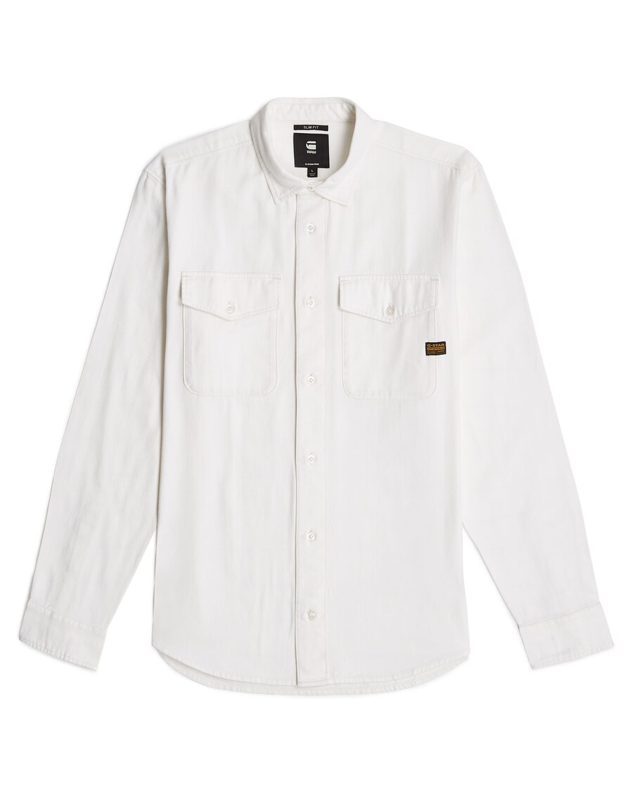

Рубашка Slim Fit на пуговицах G-STAR Marine, White