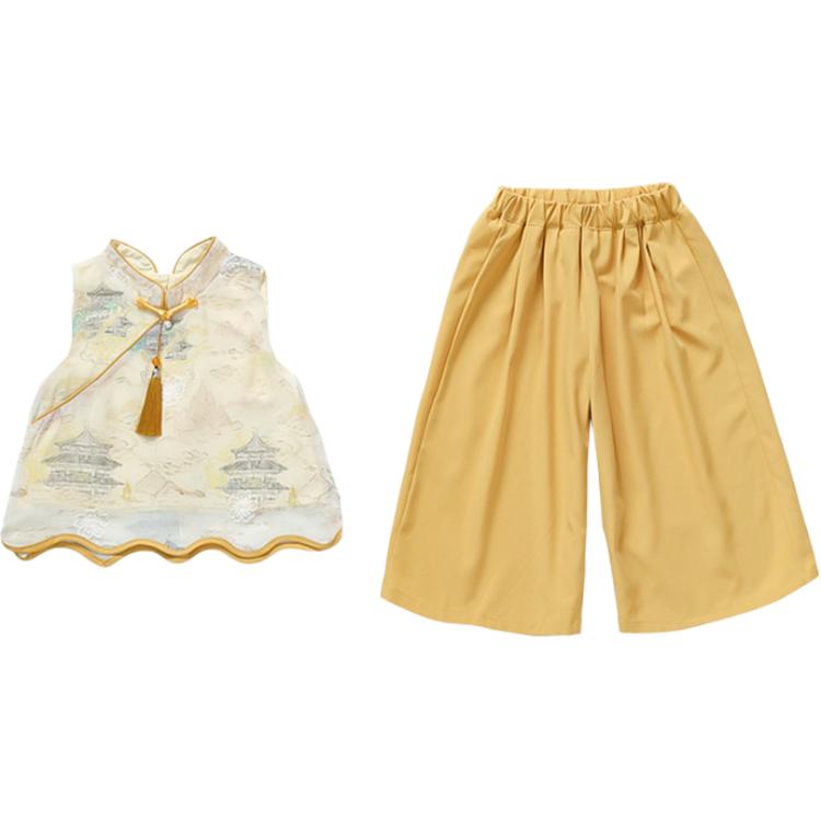 

Детский двухкомпонентный комплект с юбкой и стойкой PROTECTCAMEL, желтый