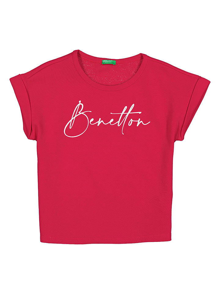 

Футболка Benetton, красный