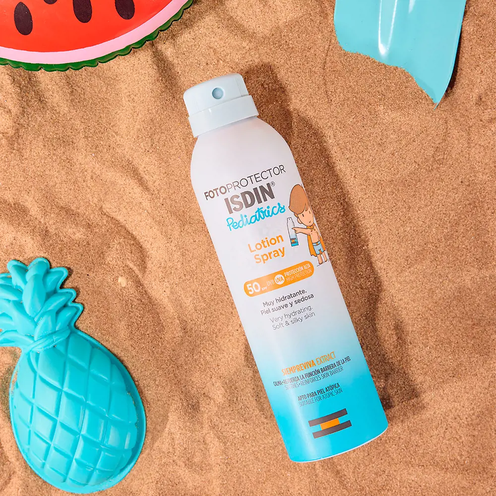 Солнцезащитный крем Fotoprotector Pediatrics Lotion Spf50+ Isdin, 250 мл — фото 3