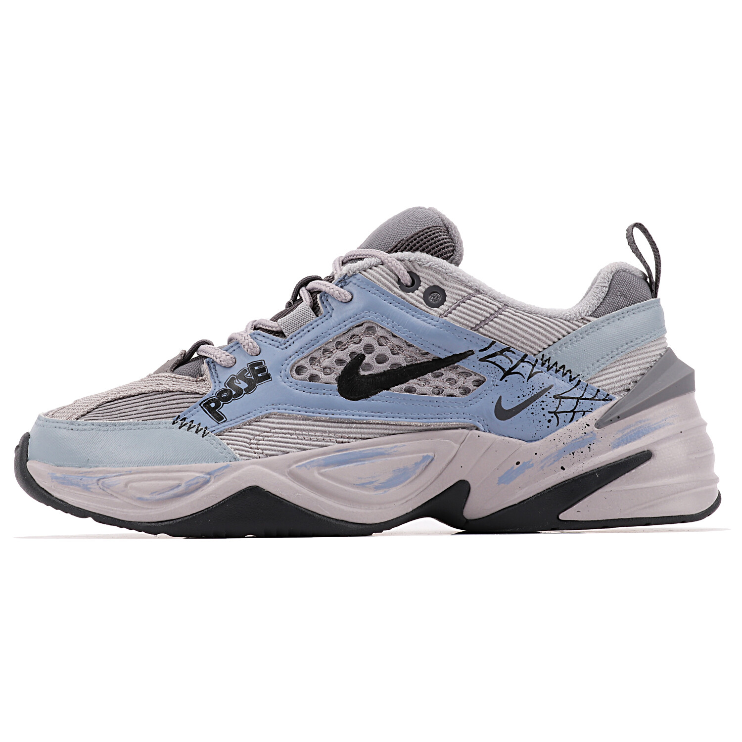 

Кроссовки Nike M2K Chunky Sneakers Unisex Low-top Gray/Blue, голубой, Синий, Кроссовки Nike M2K Chunky Sneakers Unisex Low-top Gray/Blue, голубой