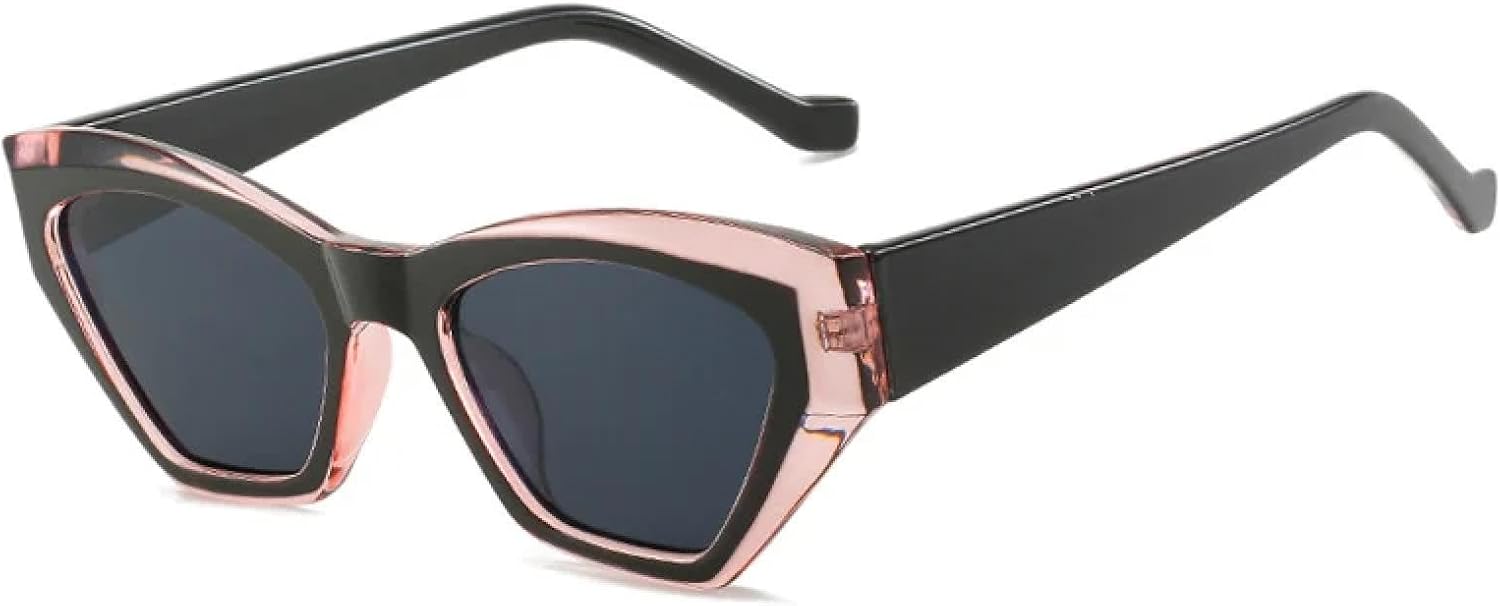 

Солнцезащитные очки с защитой от УФ-излучения UV400 | «Кошачий глаз» | Для женщин и мужчин | Для занятий спортом на открытом воздухе и вождения DSVIGF, C3blackpink-black