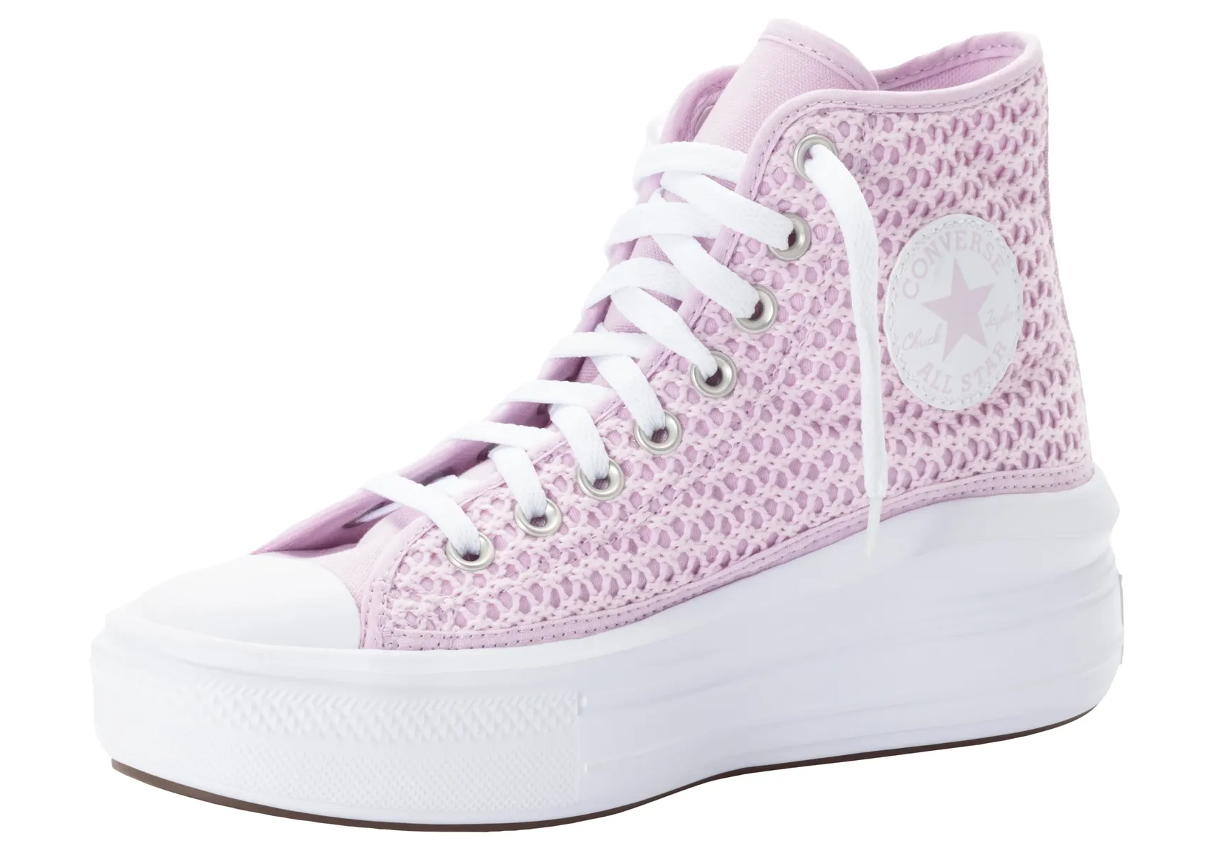 

Кроссовки Converse "CHUCK TAYLOR ALL STAR MOVE CROCHET", цвет Stardust Lilac