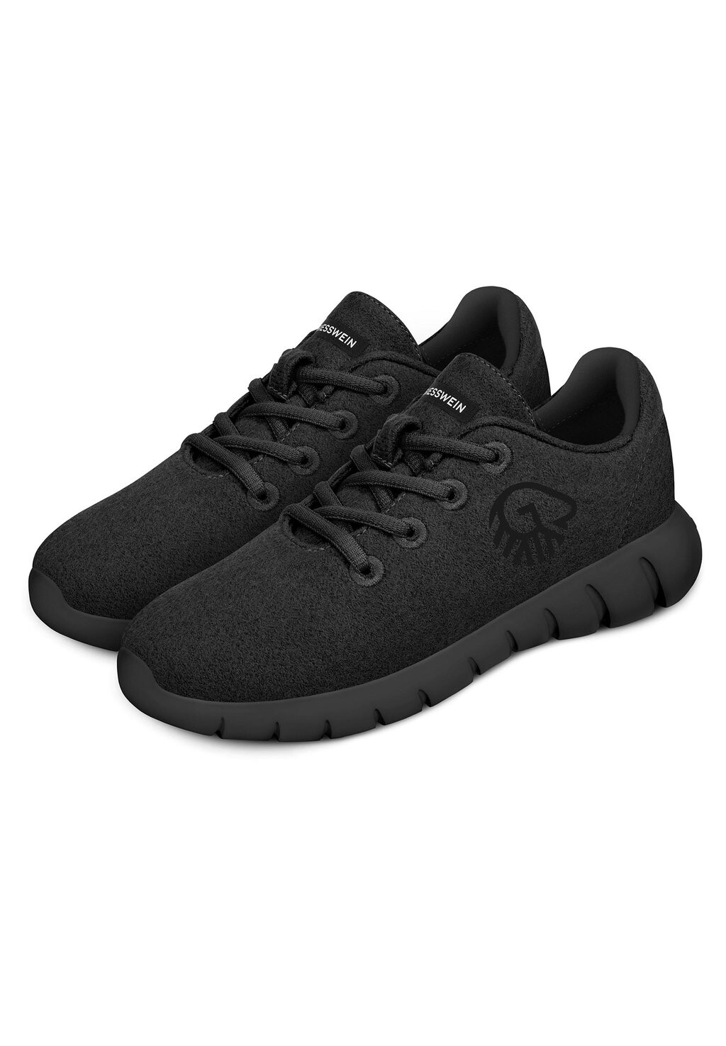 Кроссовки низкие MERINO RUNNERS Giesswein, цвет black — фото 4