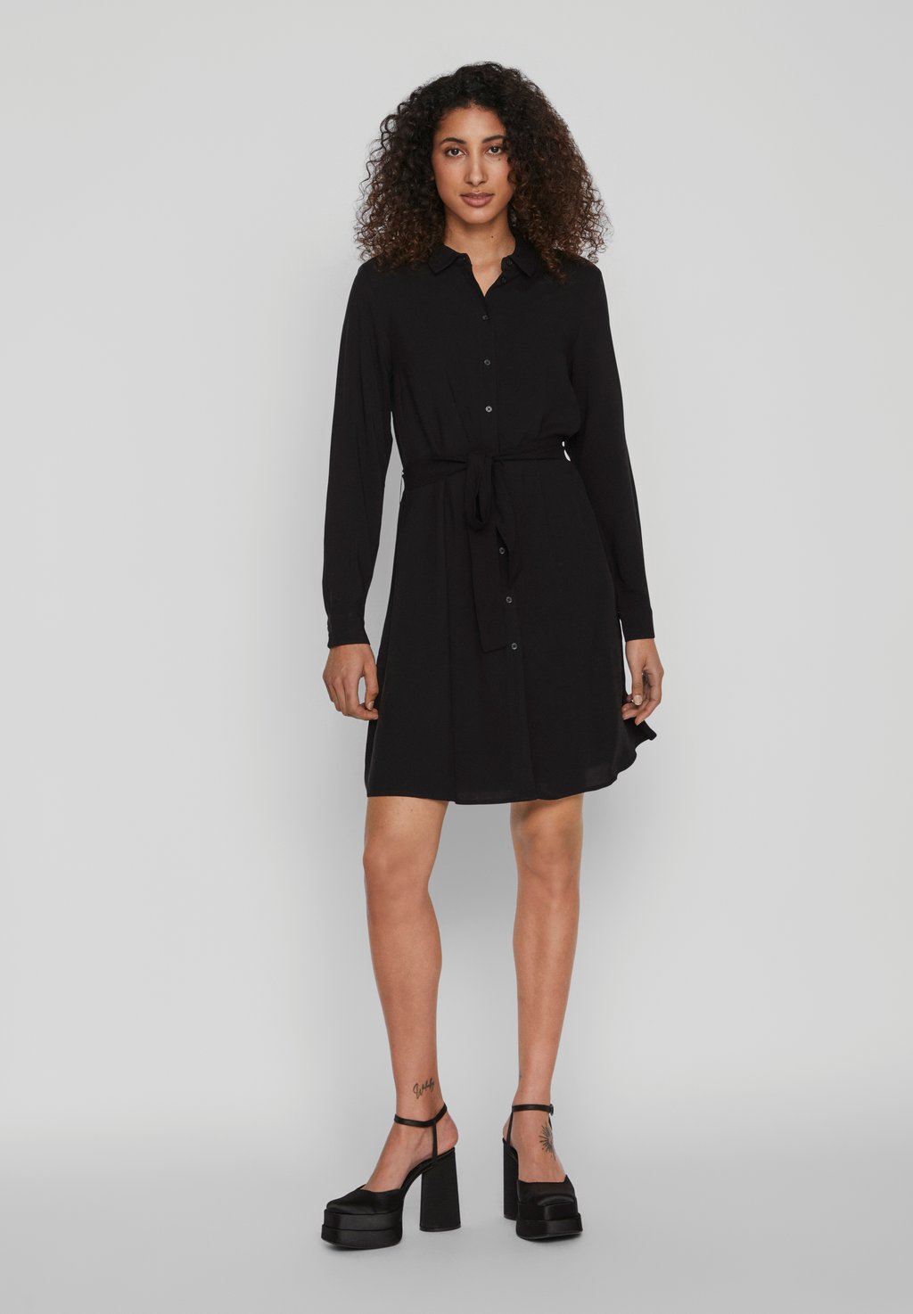 

Платье-рубашка VIPAYA SHIRT DRESS VILA, черный