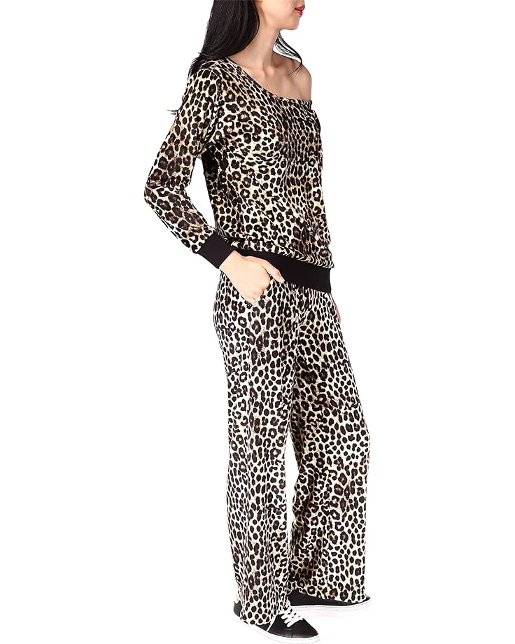 

Брюки Michael Kors Cheetah Straight Leg Pants, цвет Dark Camel