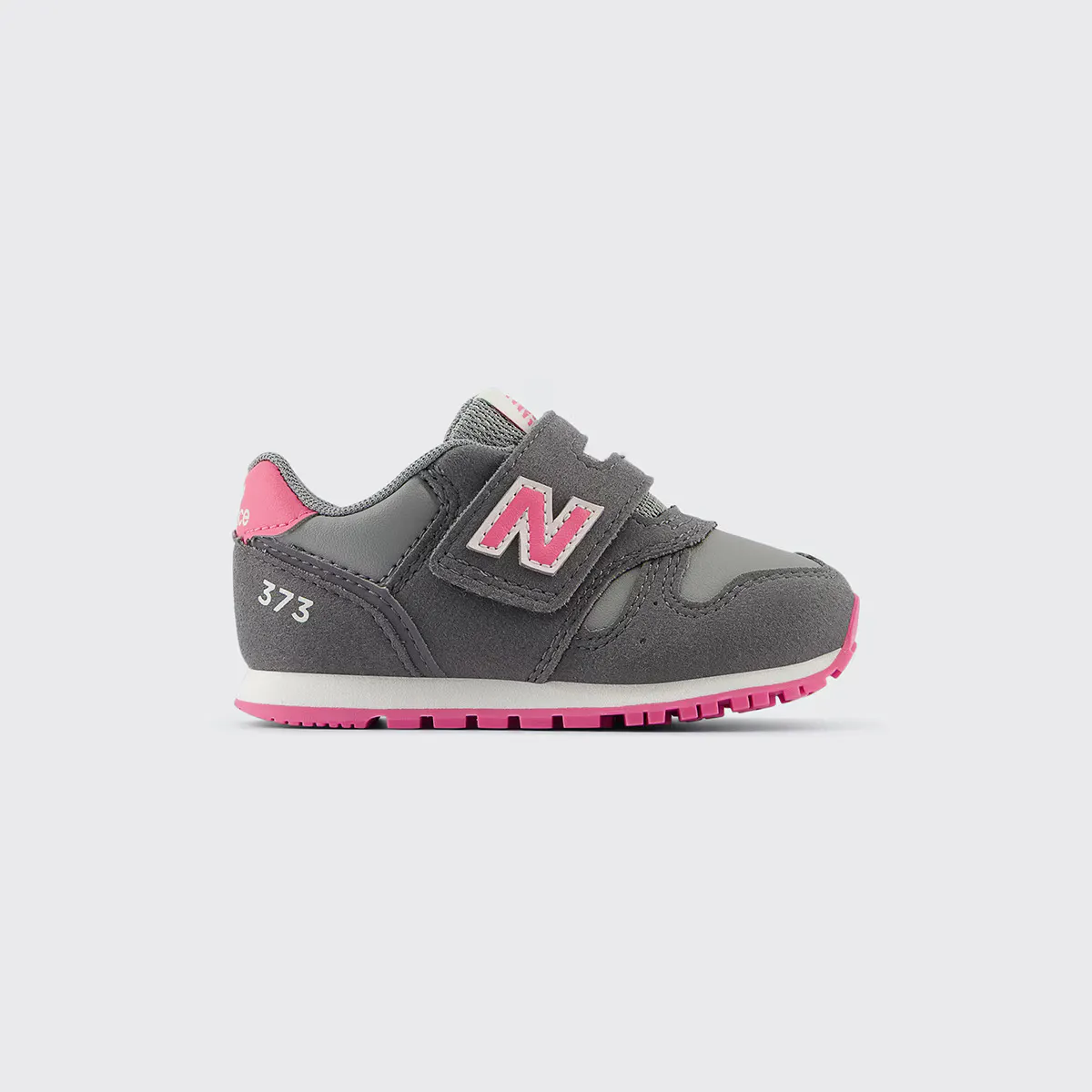 

Детская повседневная обувь 373 New Balance, серый/розовый
