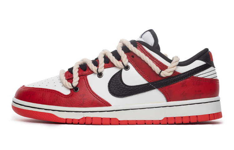 

Кроссовки Nba X Nike Dunk Skateboard Shoes Women's Low-Top Red White/Black