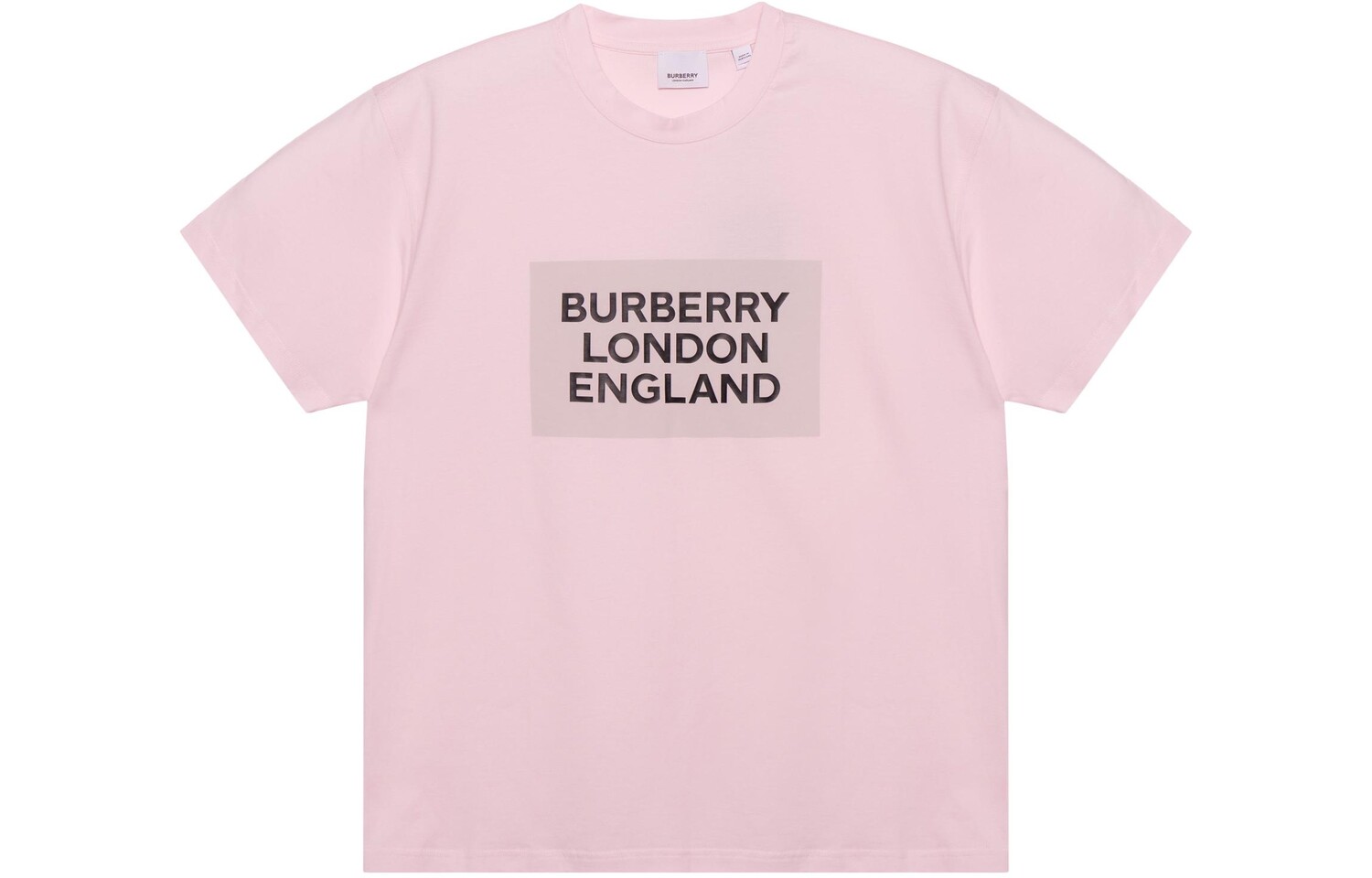 

Футболка женская Burberry с логотипом, розовый