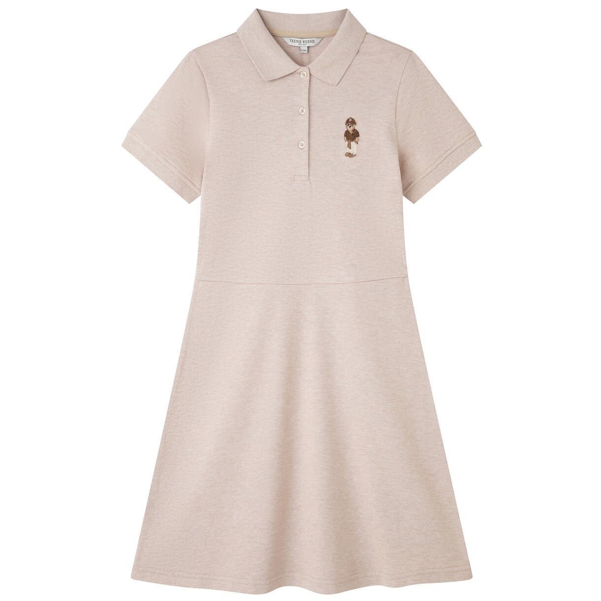 

Teenie Weenie Женское платье с шортами и рукавами, Моне Уайт