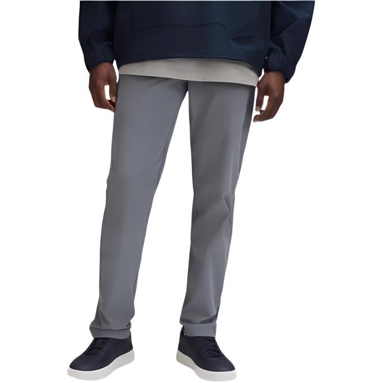 

Классические брюки ABC 34' Warpstreme повседневные мужские Lululemon, серый