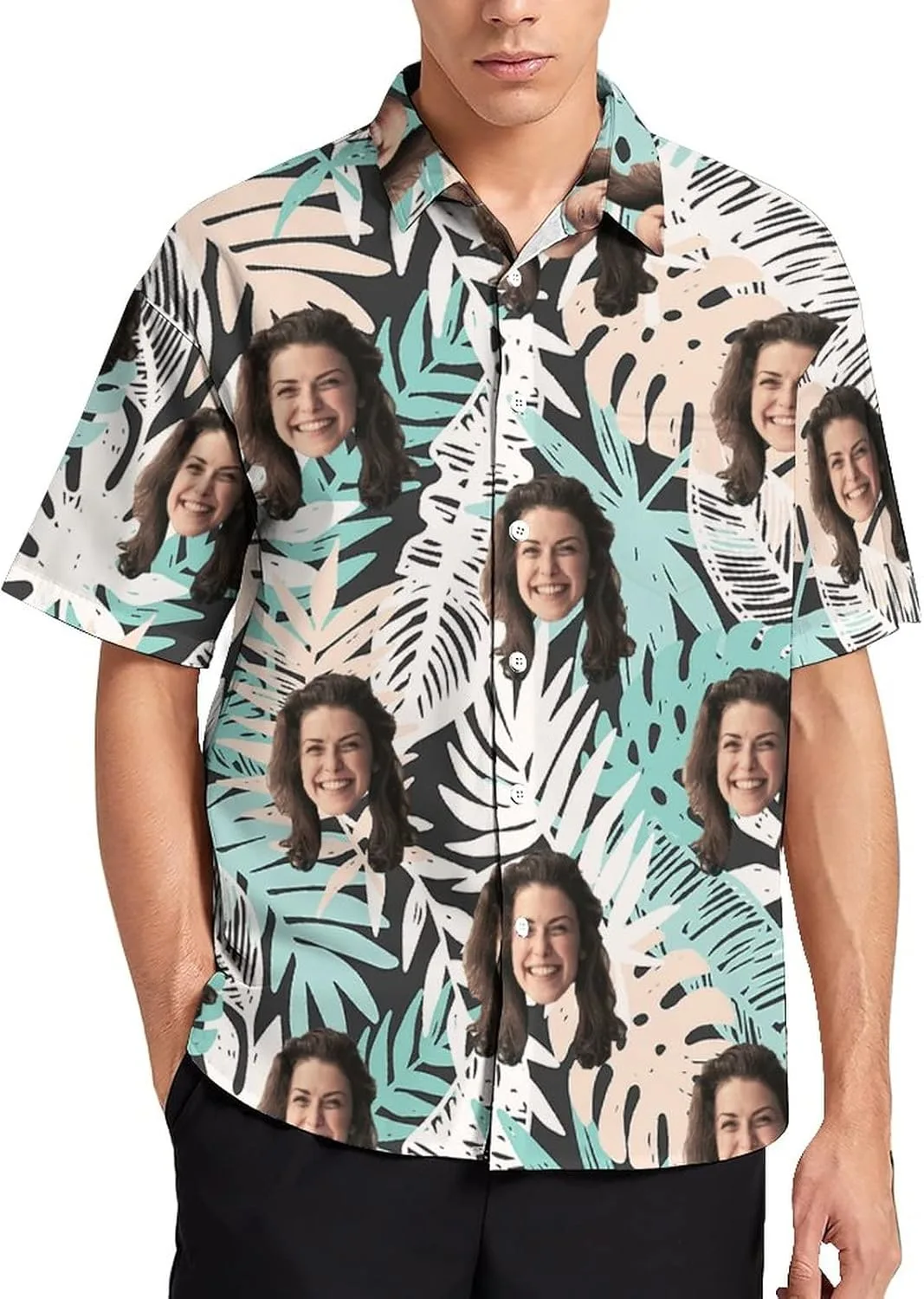 

Кастомная гавайская рубашка с принтом для мужчин Julichas