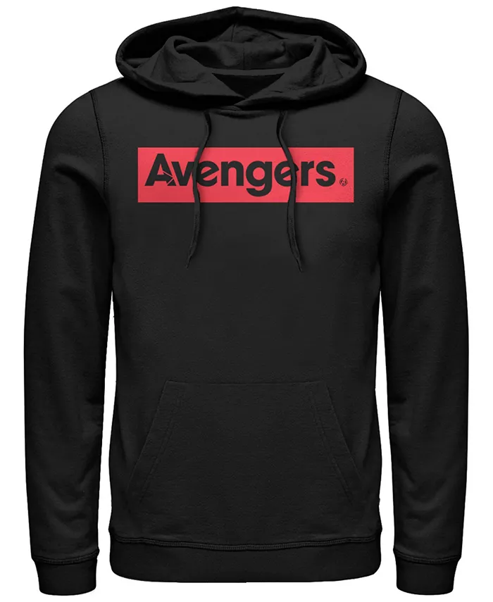 

Мужская толстовка с капюшоном Marvel Avengers Classic Logo Fifth Sun, черный