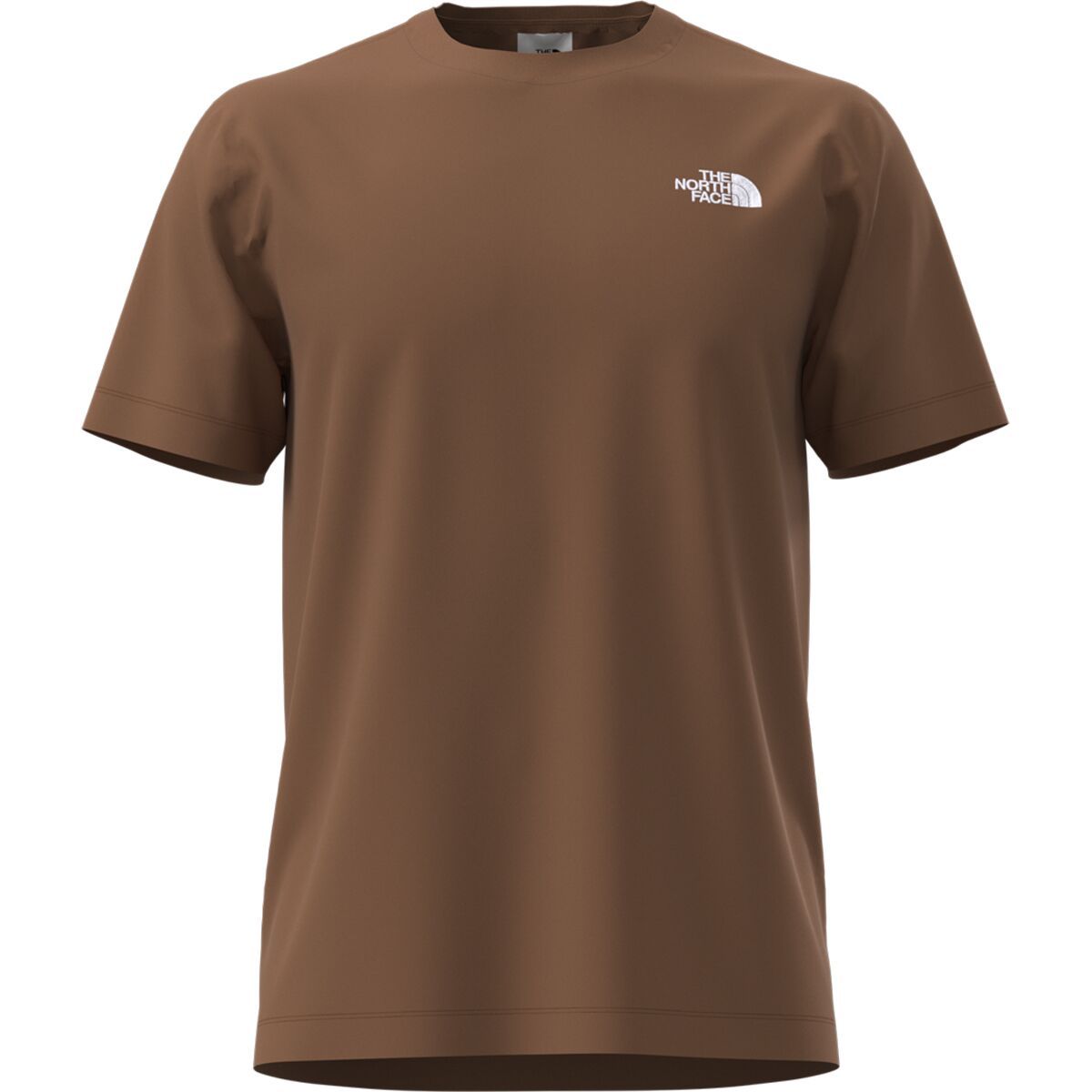 

Футболка Evolution с вышивкой и коротким рукавом The North Face, цвет burnt umber