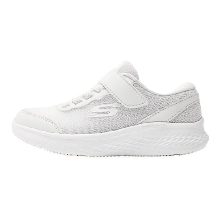 

Низкие кроссовки для детей и подростков для повседневной жизни. Skechers Kids, белый