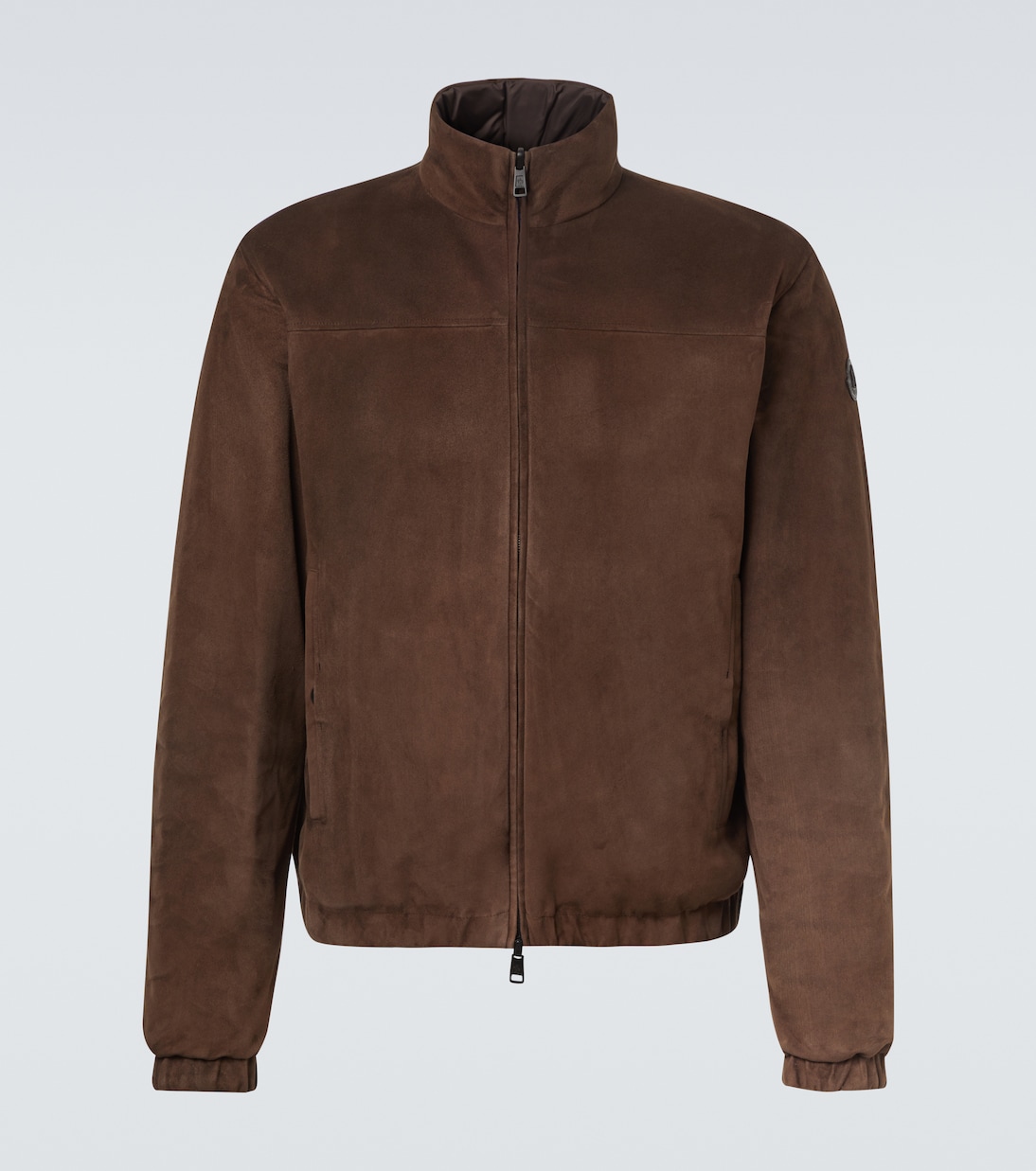 

Замшевая куртка Cernay Moncler, темно-коричневый