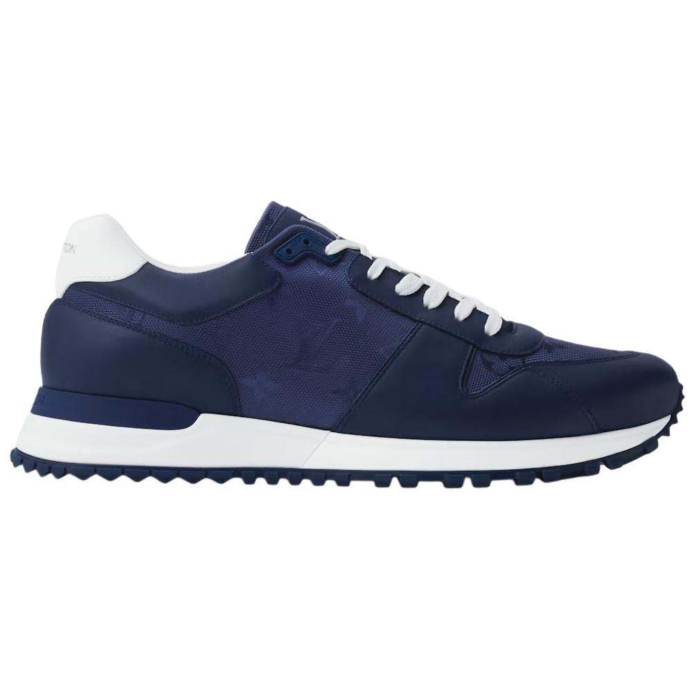 Мужские повседневные кроссовки Run Away Low top LOUIS VUITTON, синий — фото 3