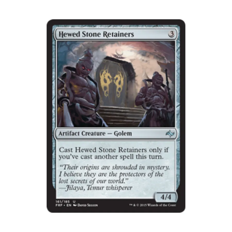 

CCG Обтесанные каменные фиксаторы (U), MTG - Fate Reforged