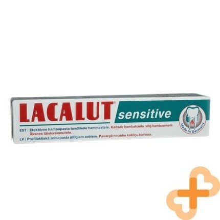 

Зубная паста Sensitive Teeth 75 мл защищает от кариеса Lacalut