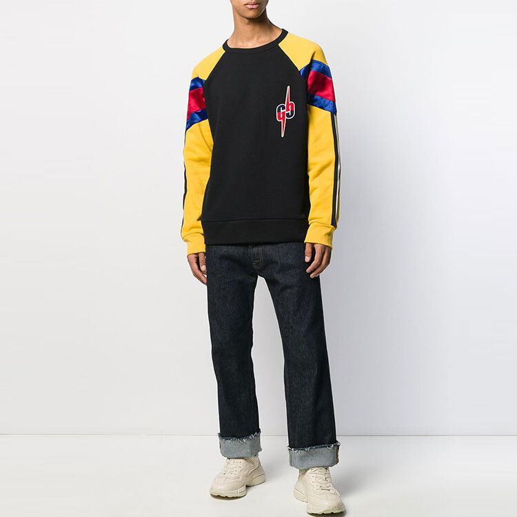 Толстовка Gucci мужская, многоцветная, Multicolor — фото 3