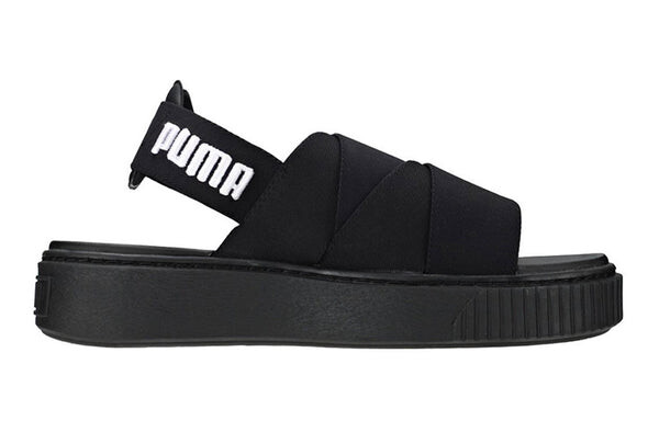 Сандалии platform sandal 'black' Puma, черный — фото 2