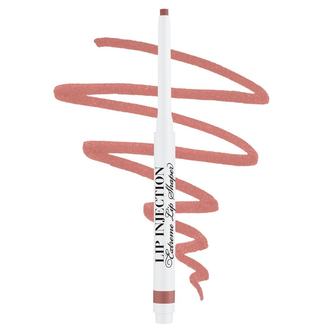 Помада для губ lip injection extreme lip shaper Too Faced, puffy nude, вес 0.28 гр. — фото 3