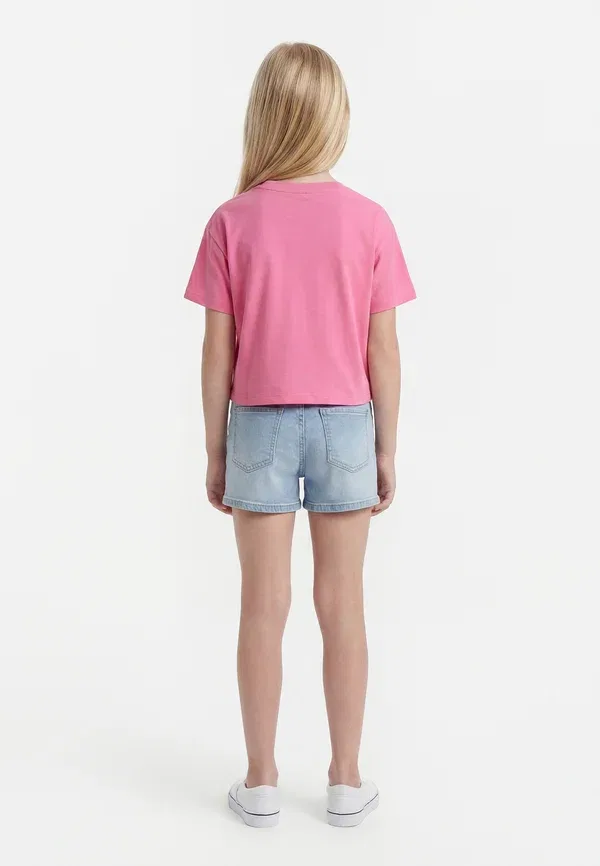 Футболка Nike Sportswear Tee boxy tomato print t-shirt, пион — фото 2