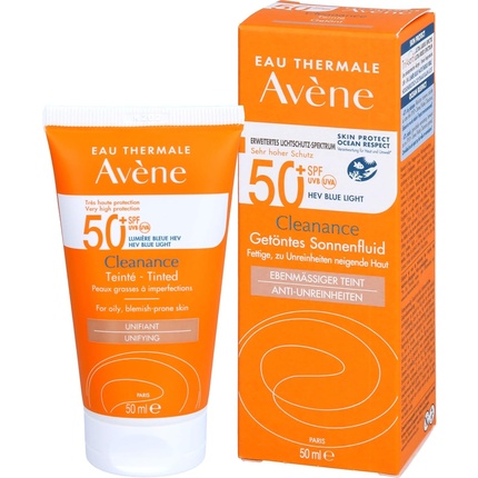 Avene Cleanance Very High Protection Тонирующий солнцезащитный крем SPF 50+ 50 мл Avène — фото 2