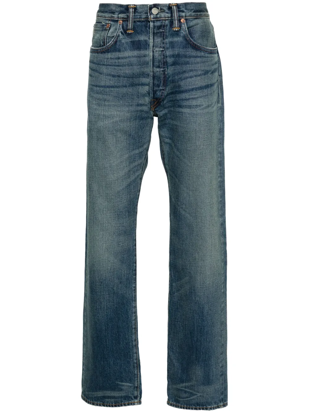 

Джинсы с вышитым логотипом Ralph Lauren Collection, синий