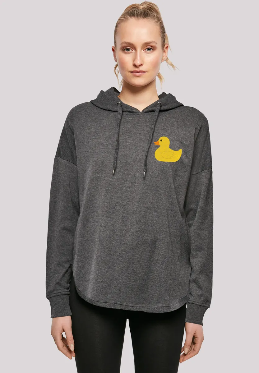 

Толстовка F4NT4STIC "Yellow Rubber Duck OVERSIZE HOODIE", принт, цвет Charcoal