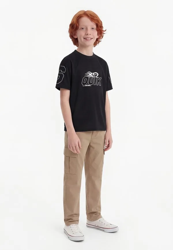 Футболка с принтом mercury america Quiksilver, Anthracite