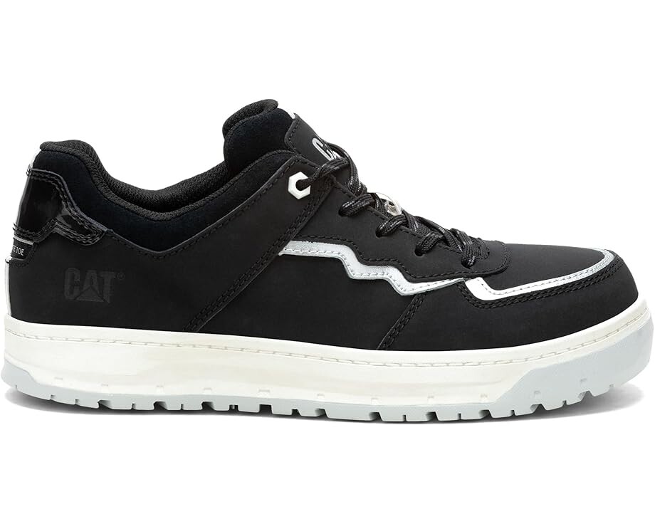

Кроссовки Caterpillar Streamline Court CT, цвет Black Nubuck/Silver