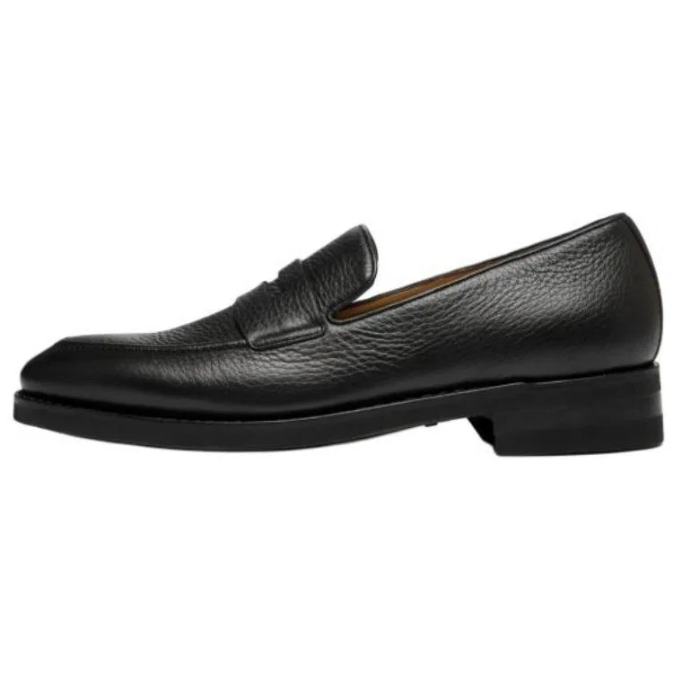 Лоферы из натуральной кожи BALLY Black