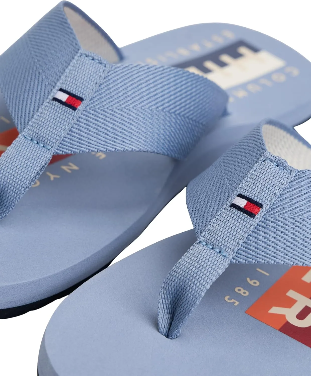 Мужские деловые пляжные сандалии Tommy Hilfiger Fm0fm04471, сандалии, синий — фото 4