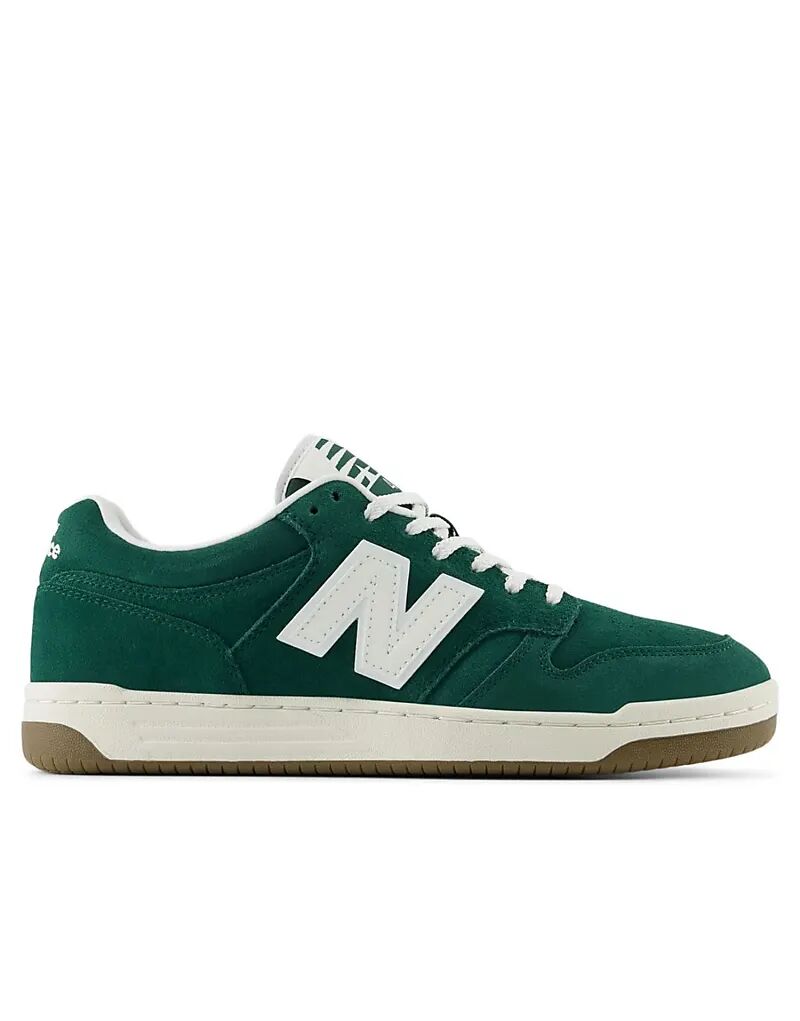

Кроссовки New Balance 480 зеленого цвета