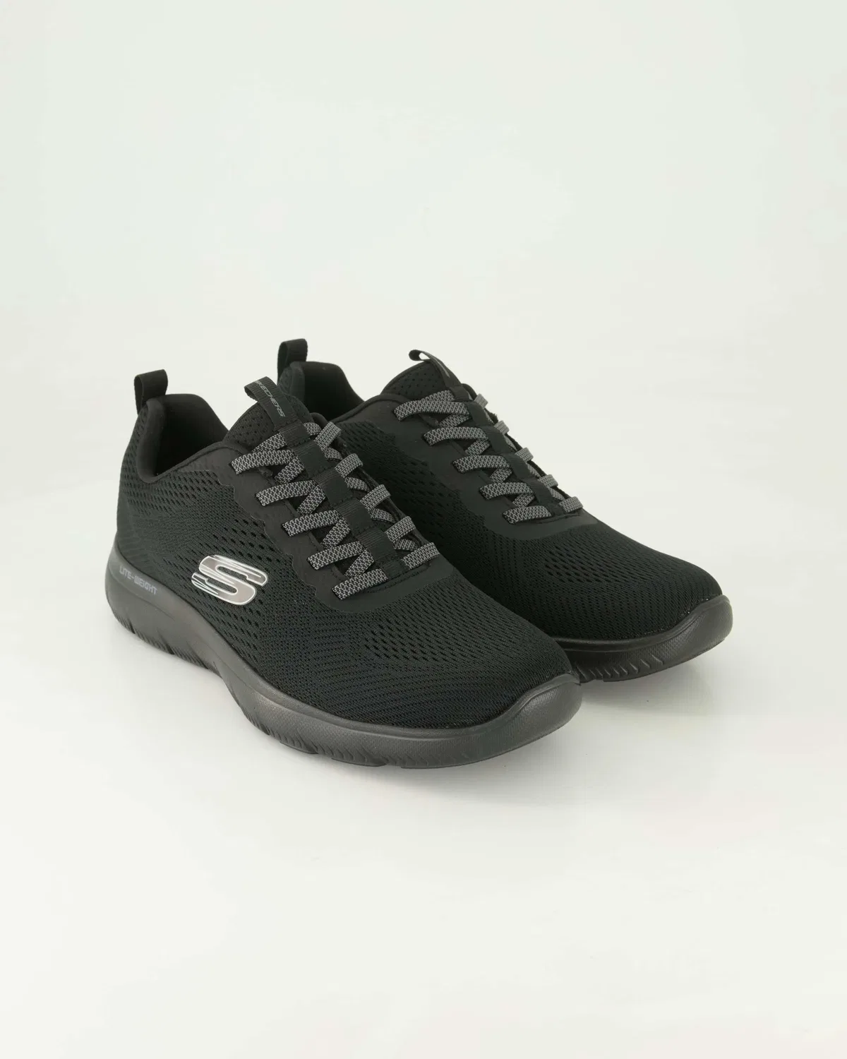 Слипоны облегченные Skechers, черный