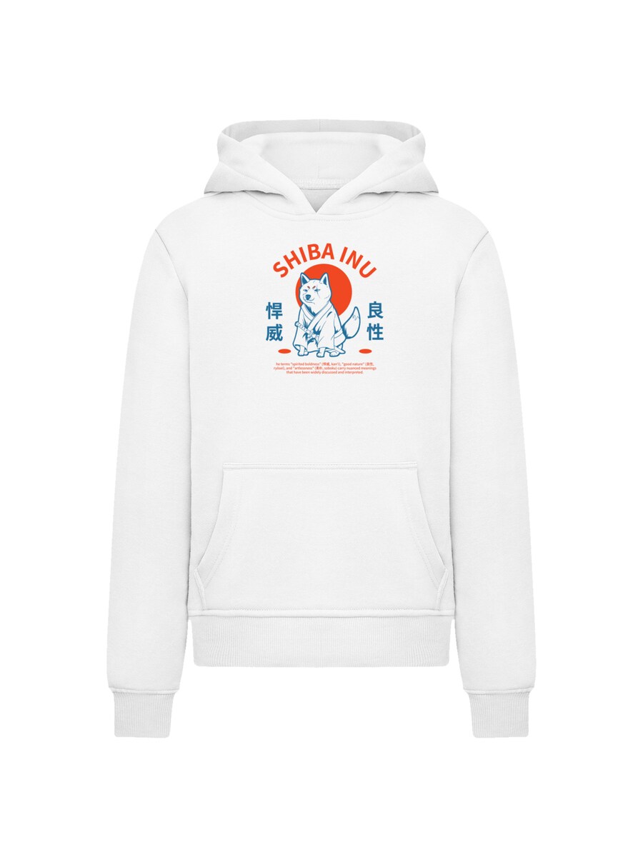

Толстовка F4NT4STIC Japanischer Shiba Inu Hund, белый