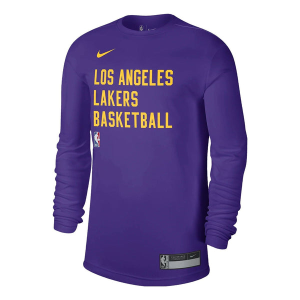 

Футболка x nba los angeles lakers dri fit training футболка с длинным рукавом Nike, фиолетовый